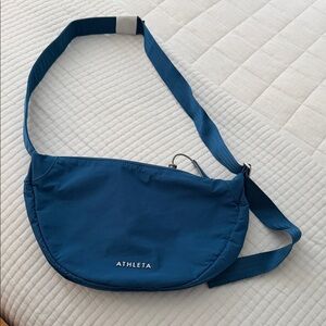 Athleta Navy Crossbody Bag